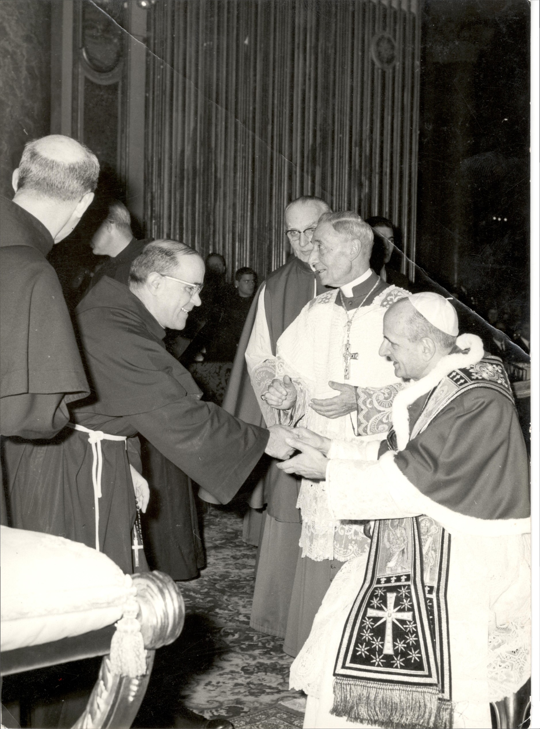 În vizita la Papa Paul VI